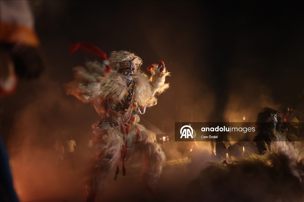 Cultural event held among baobab trees in Senegal