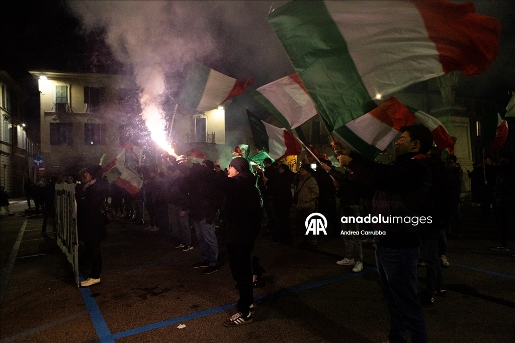 Ультраправые в Италии провели акцию против миграции