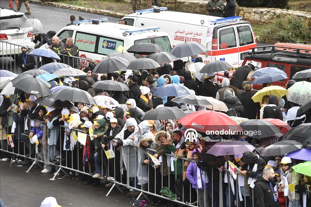Папа Римский Лев XIV находится с визитом в Ливане