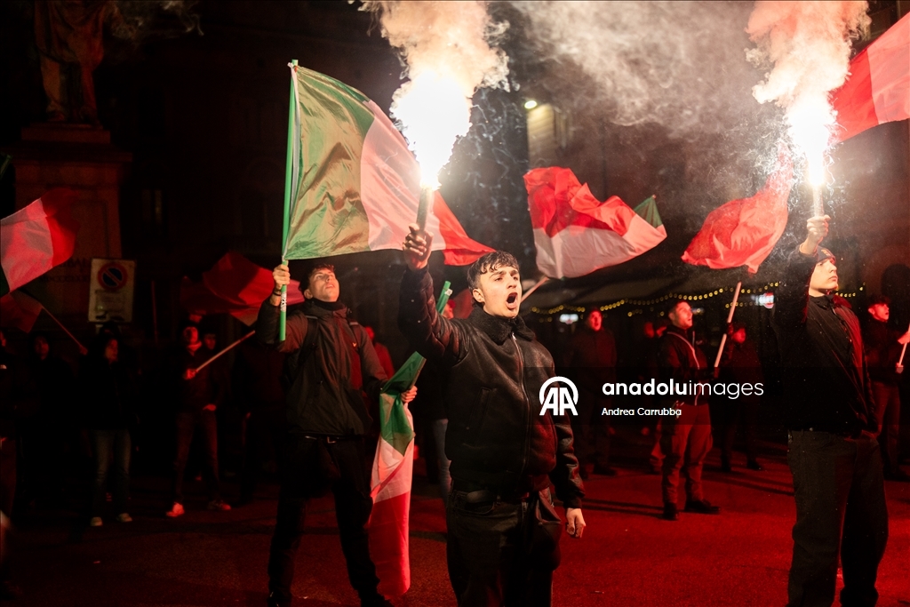 Ультраправые в Италии провели акцию против миграции