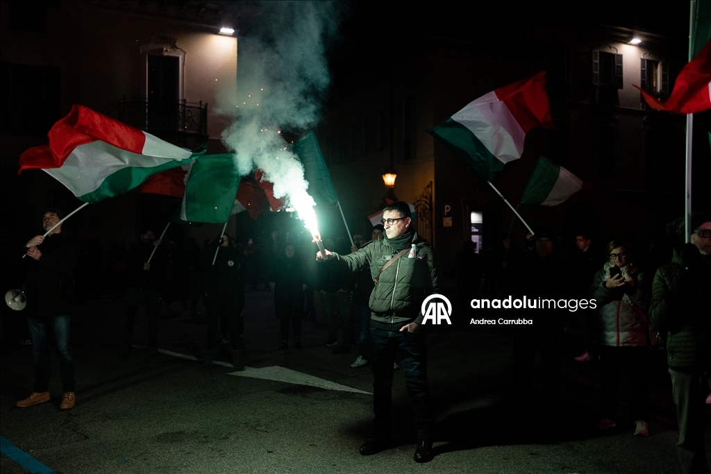 Ультраправые в Италии провели акцию против миграции