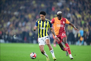 Trendyol Süper Lig'deki Fenerbahçe-Galatasaray derbisi 1-1 bitti