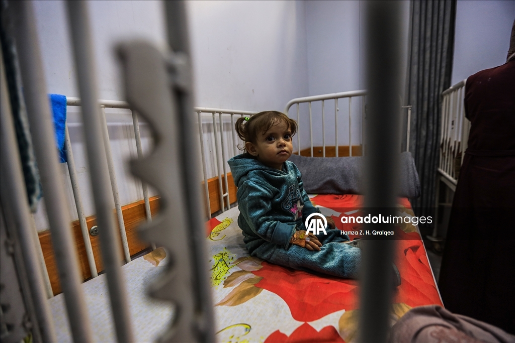 Gazze’de çocuklar ve hamile kadınlar yetersiz beslenme nedeniyle zor durumda