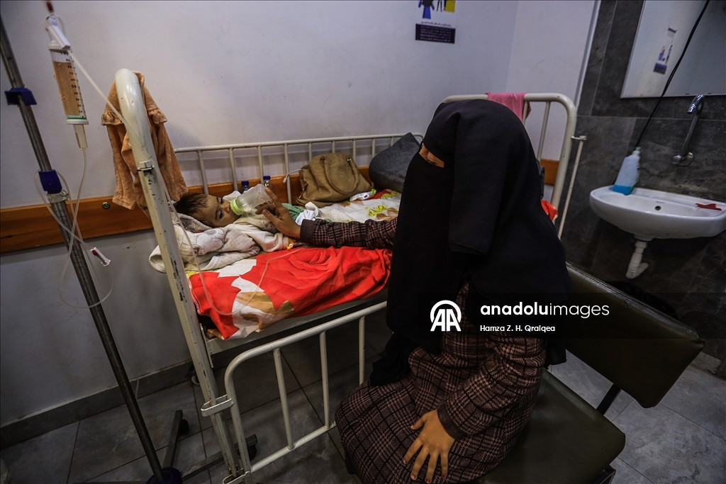 Gazze’de çocuklar ve hamile kadınlar yetersiz beslenme nedeniyle zor durumda