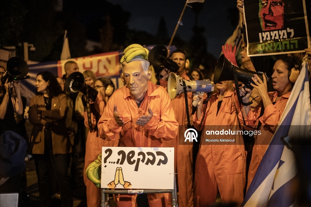 В Израиле протестующие потребовали отказать Нетаньяху в помиловании