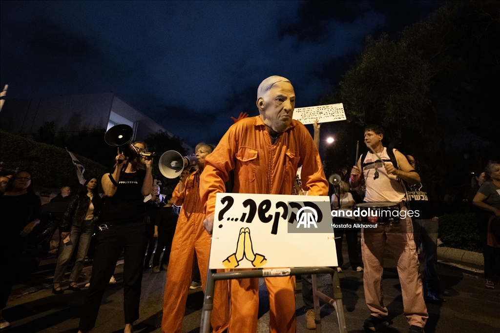 В Израиле протестующие потребовали отказать Нетаньяху в помиловании