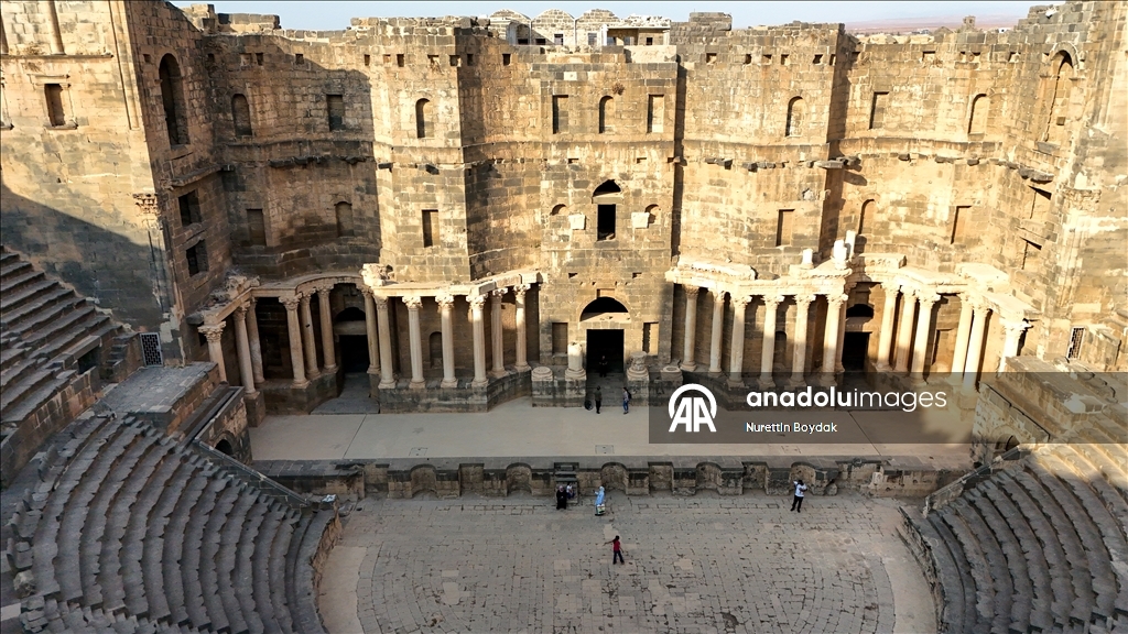 Qyteti i Lashtë i Busrës në Siri vazhdon të ruajë strukturën e tij historike të paprekur