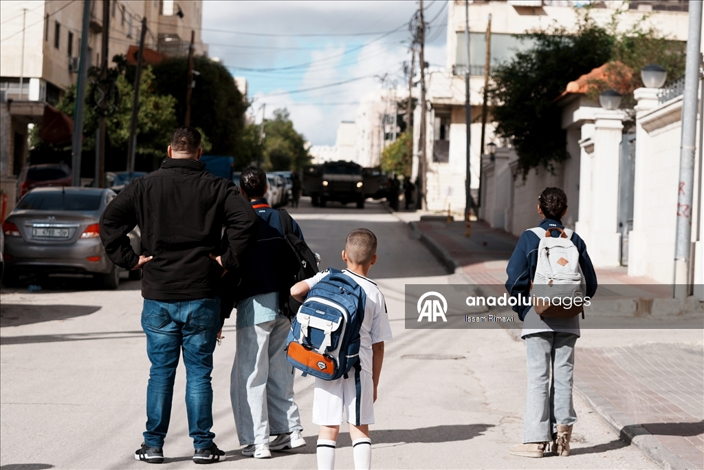 Армия Израиля провела рейд в одном из районов на Западном берегу