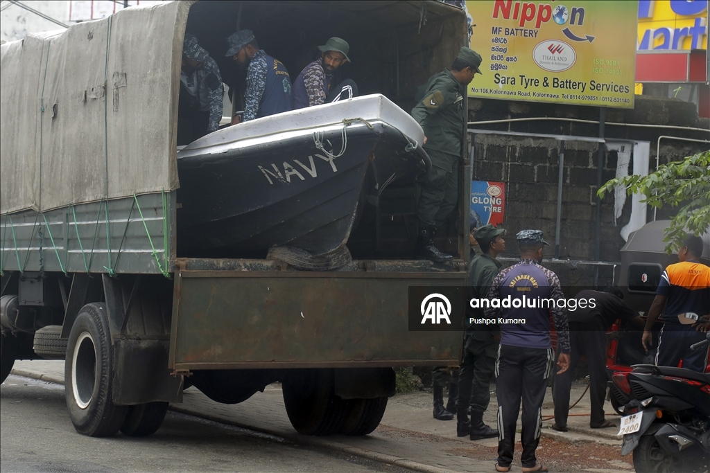 Sri Lanka’da yaşanan Siklon Ditwah’ın ardından arama kurtarma çalışmaları sürüyor