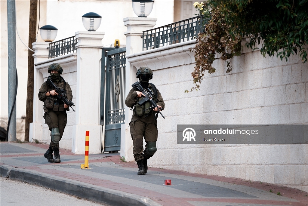 Армия Израиля провела рейд в одном из районов на Западном берегу