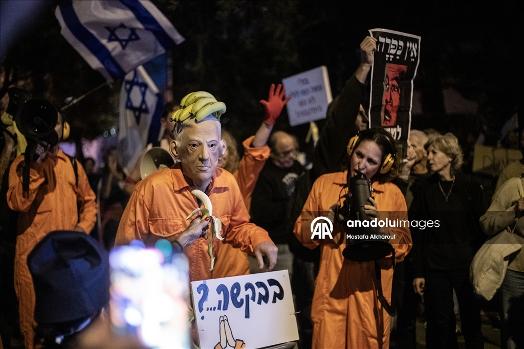 В Израиле протестующие потребовали отказать Нетаньяху в помиловании