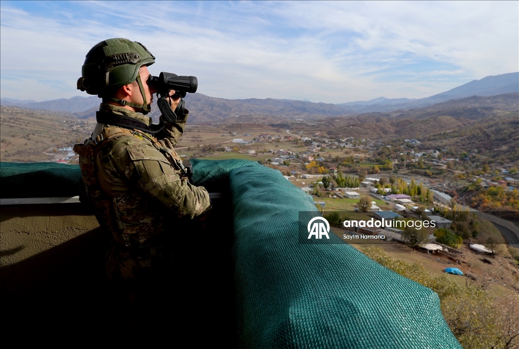 Hakkari'de Irak sınırına 2 bin 152 metre güvenlik duvarı inşa edildi