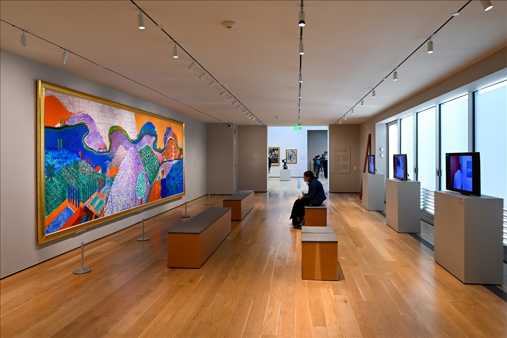 Los Angeles County Sanat Müzesi ziyaretçilerin ilgisini çekiyor