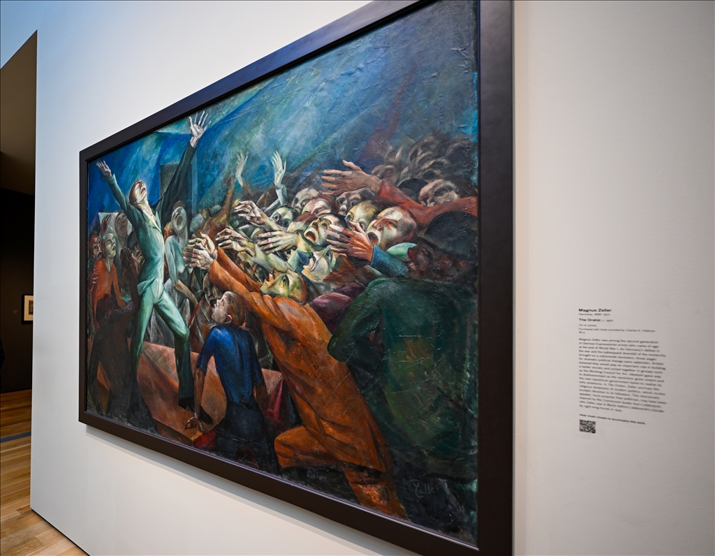 Los Angeles County Sanat Müzesi ziyaretçilerin ilgisini çekiyor