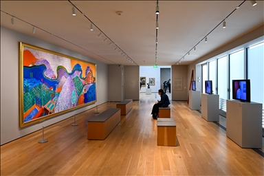 Los Angeles County Sanat Müzesi ziyaretçilerin ilgisini çekiyor