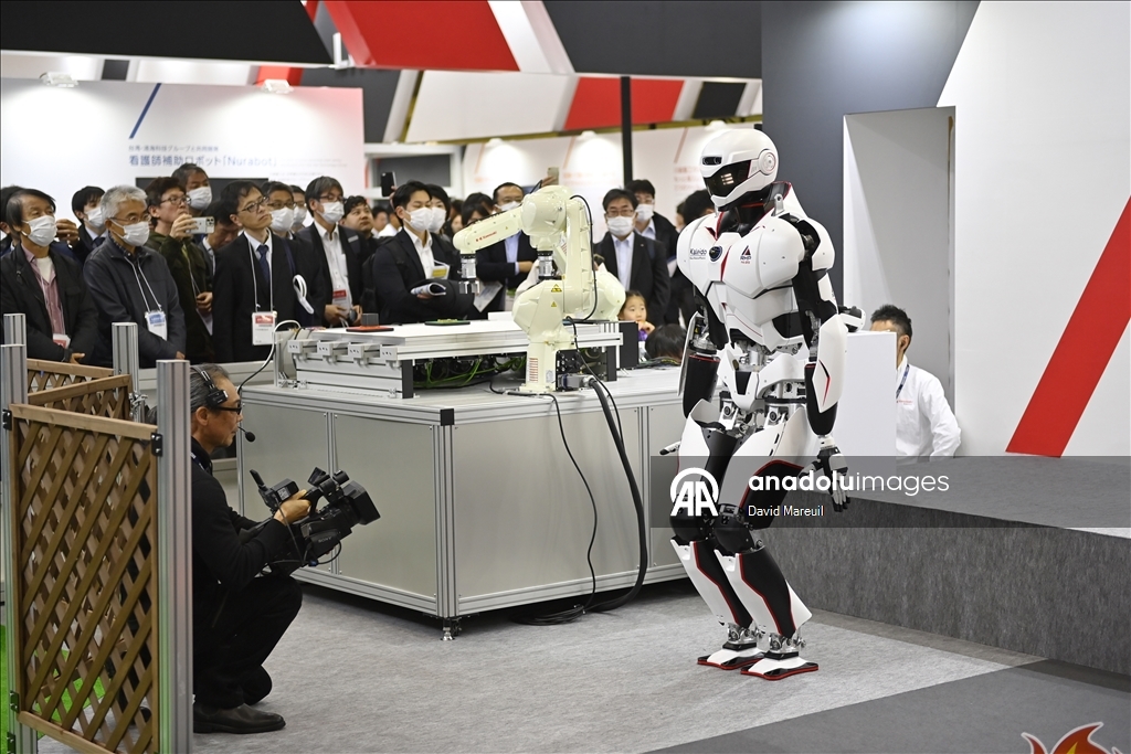 Tokyo'da Uluslararası Robot Fuarı düzenlendi