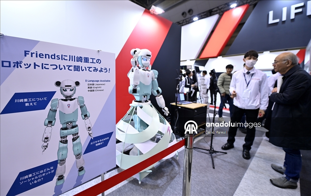 Tokyo'da Uluslararası Robot Fuarı düzenlendi