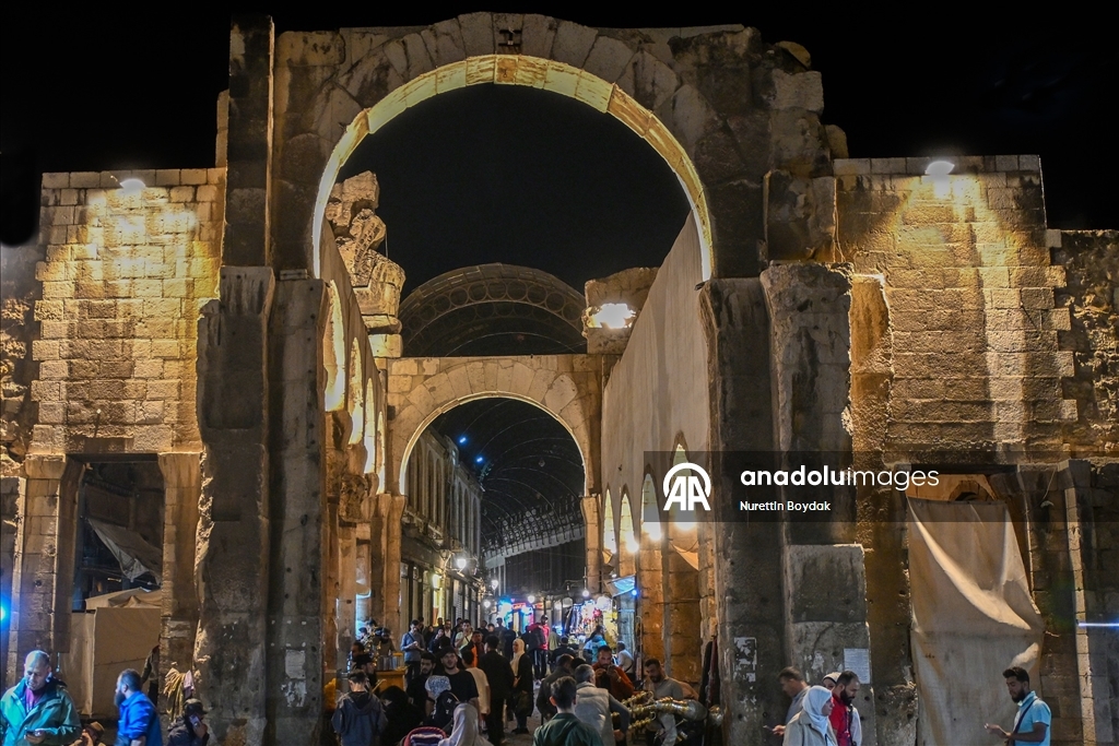 Emevi Camii ve Şam sokakları