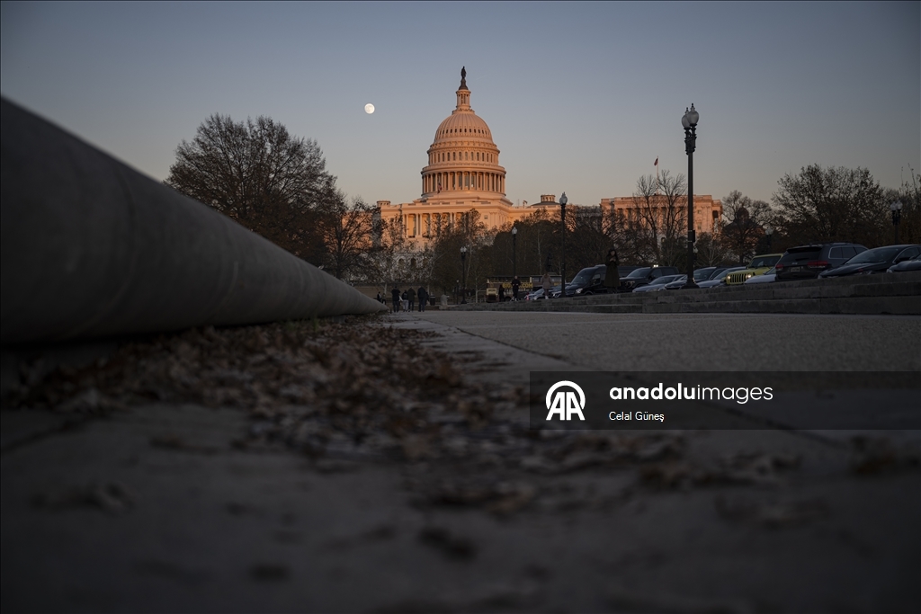 ABD’nin başkenti Washington’da Dolunay 
