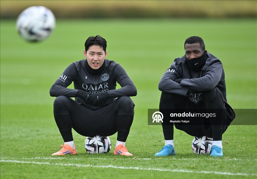 Paris Saint-Germain media day at the PSG Campus