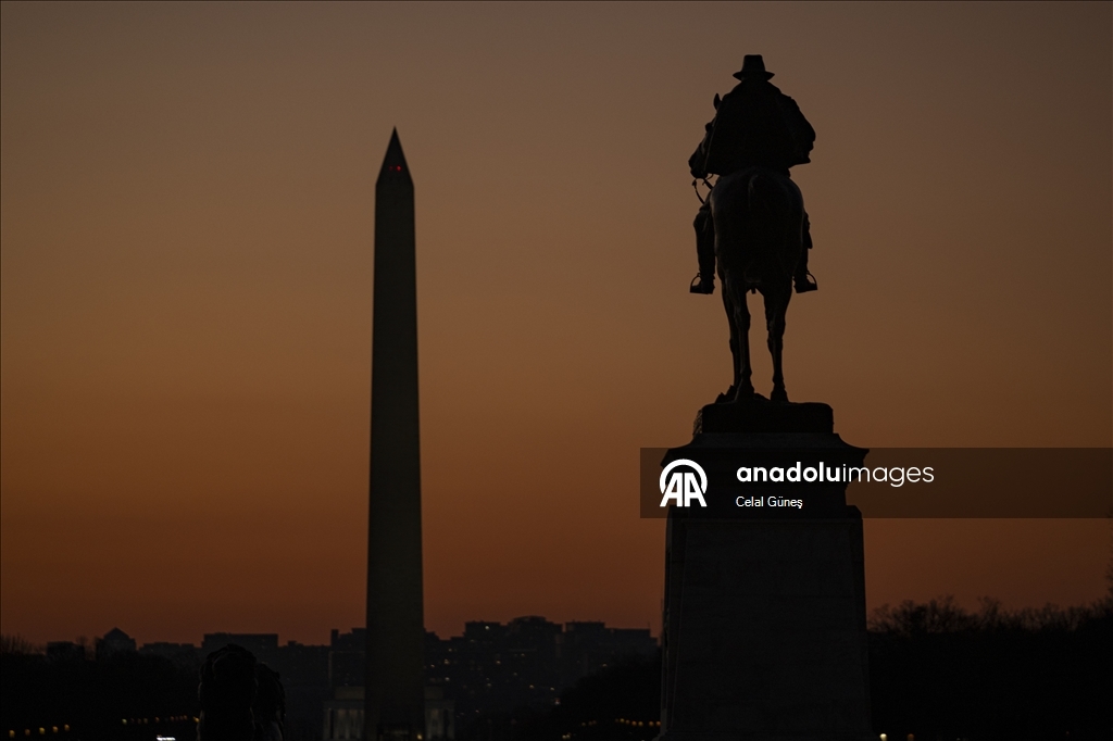 ABD’nin başkenti Washington’da Dolunay 