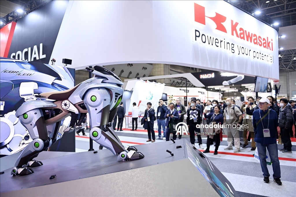 Tokyo'da Uluslararası Robot Fuarı düzenlendi