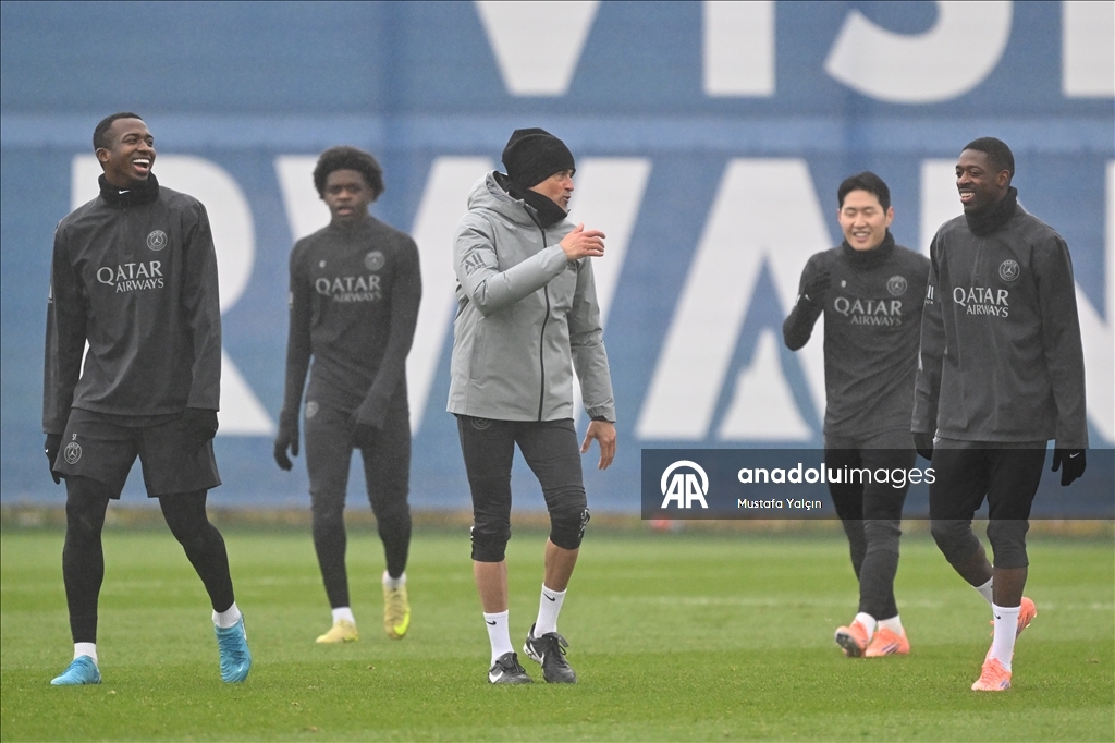 Paris Saint-Germain media day at the PSG Campus