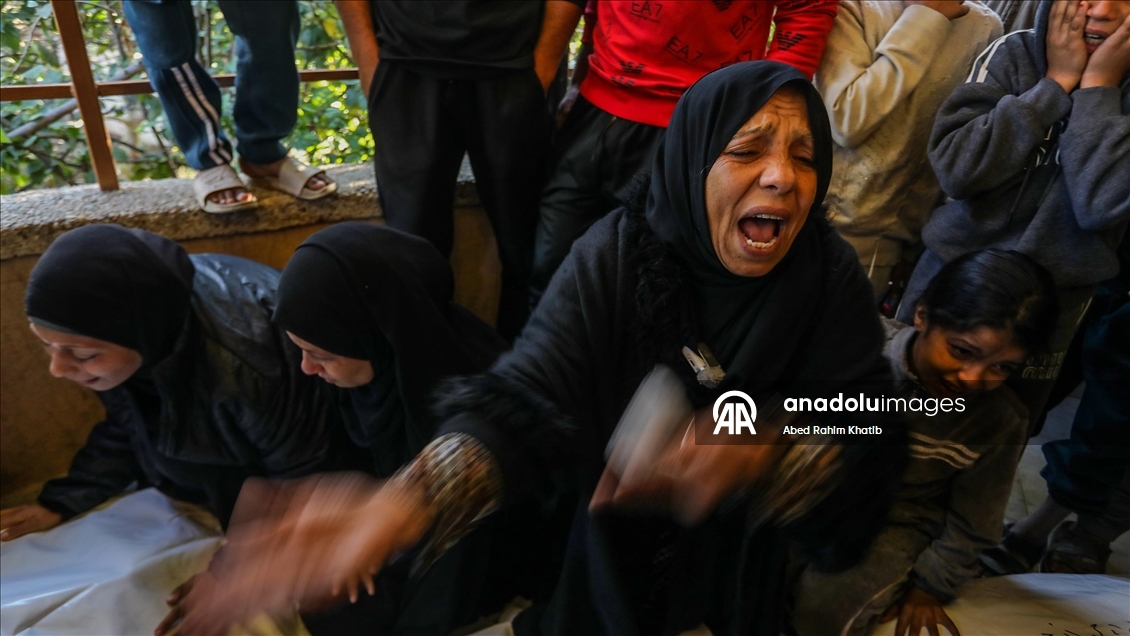 Gazze’de ateşkes döneminde düzenlenen saldırıda hayatını kaybedenler uğurlandı