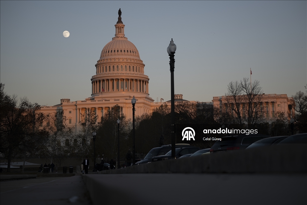 ABD’nin başkenti Washington’da Dolunay 