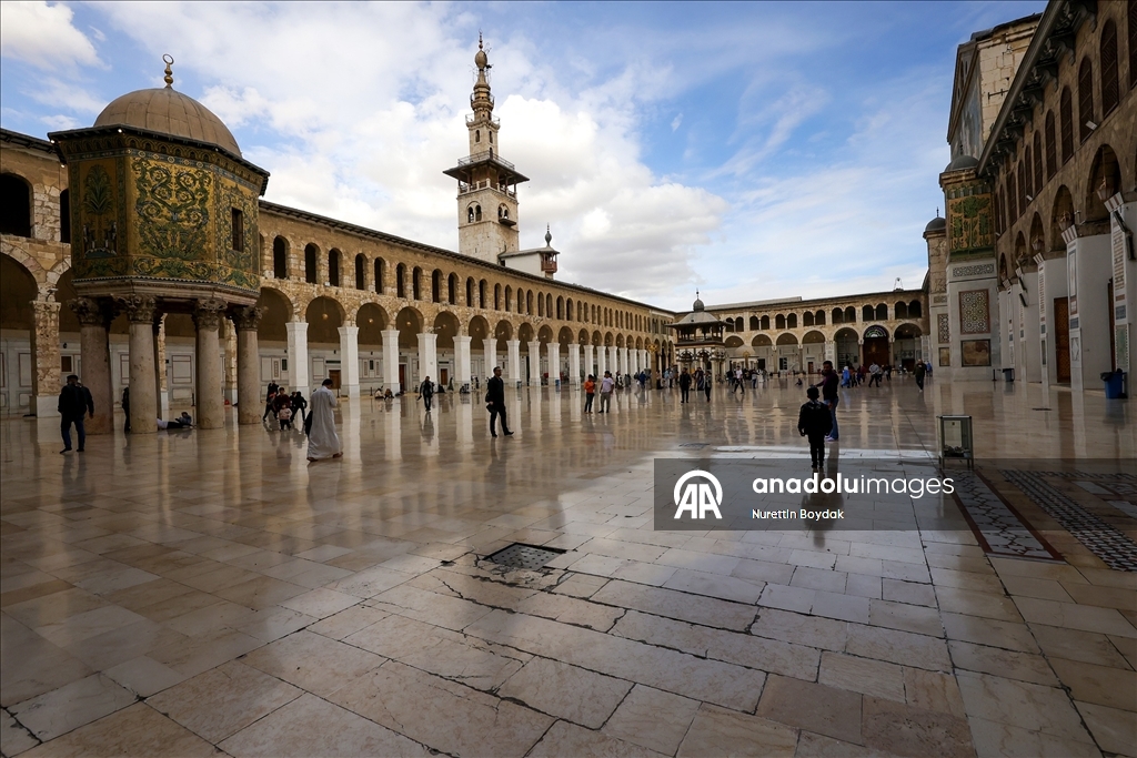 Emevi Camii ve Şam sokakları