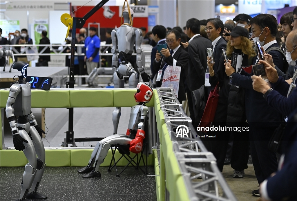 Tokyo'da Uluslararası Robot Fuarı düzenlendi