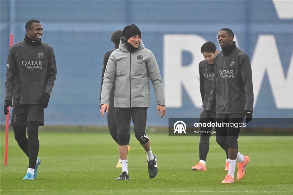 Paris Saint-Germain media day at the PSG Campus