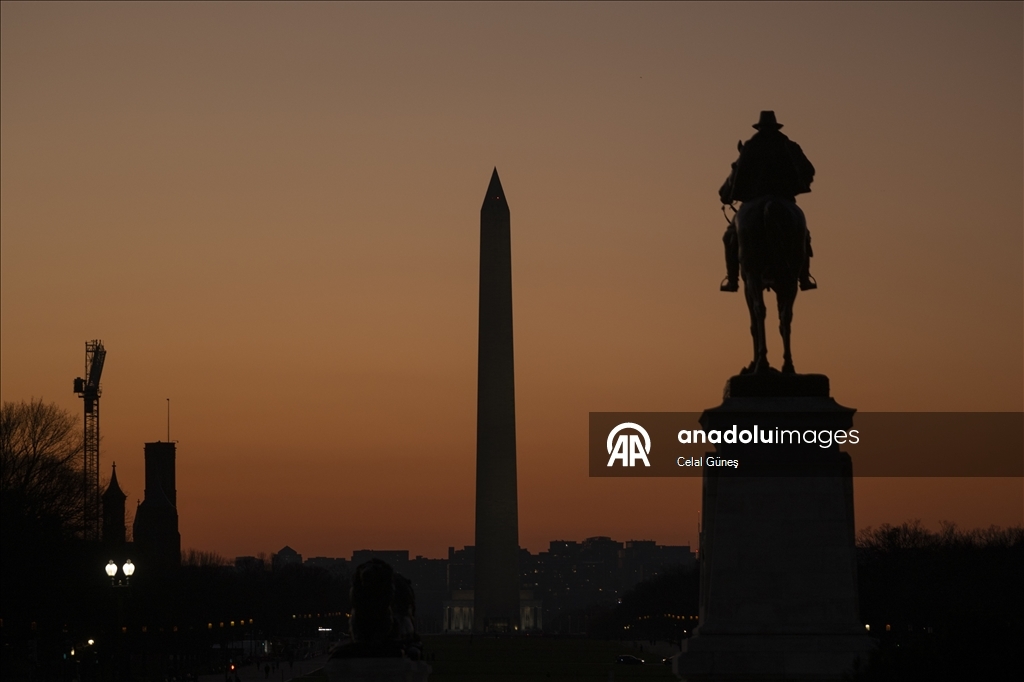 ABD’nin başkenti Washington’da Dolunay 