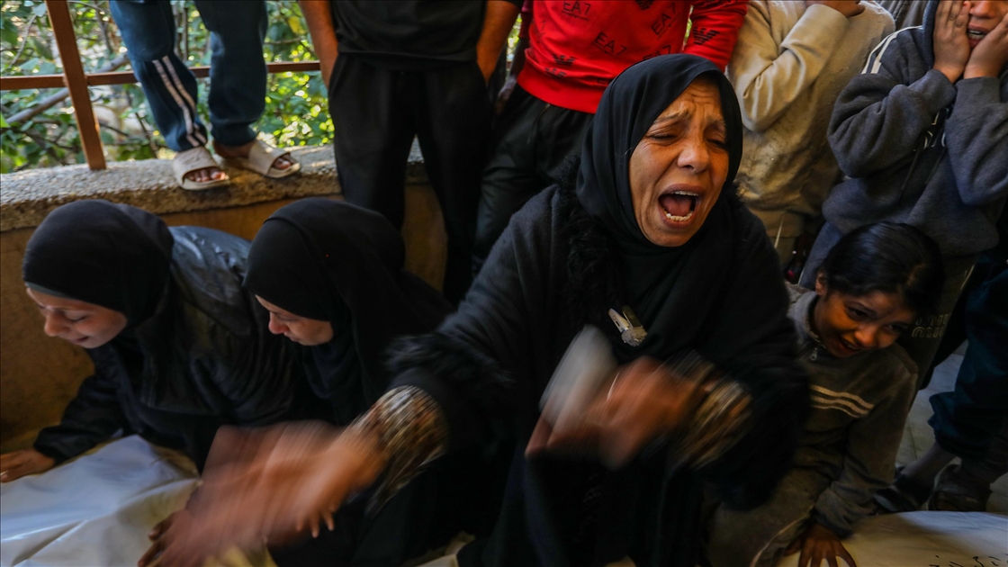 Gazze’de ateşkes döneminde düzenlenen saldırıda hayatını kaybedenler uğurlandı