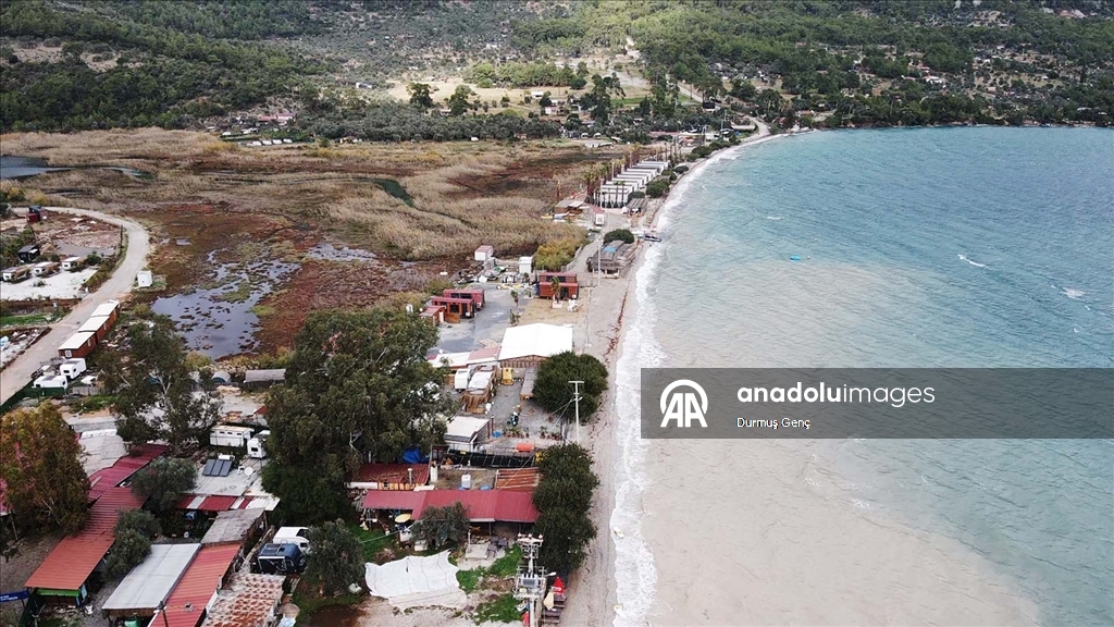 Muğla'da sağanak ve fırtına etkili oluyor