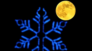 Samsun ve Kars'ta dolunay