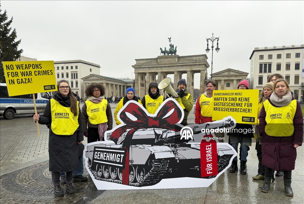 «Международная Амнистия» выразила протест против визита канцлера Германии Фридриха Мерца в Израиль