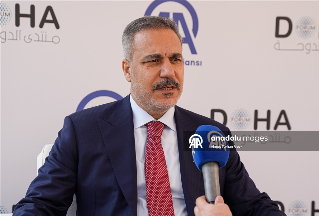 Dışişleri Bakanı Hakan Fidan, Doha Forum 2025'te AA'ya konuştu