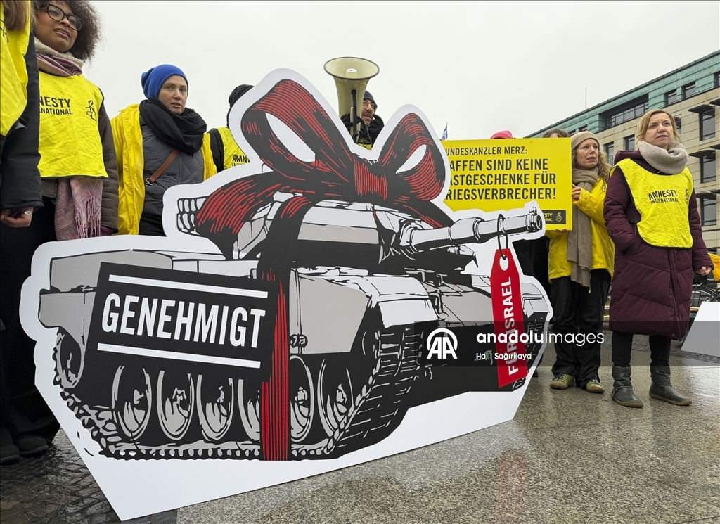 «Международная Амнистия» выразила протест против визита канцлера Германии Фридриха Мерца в Израиль