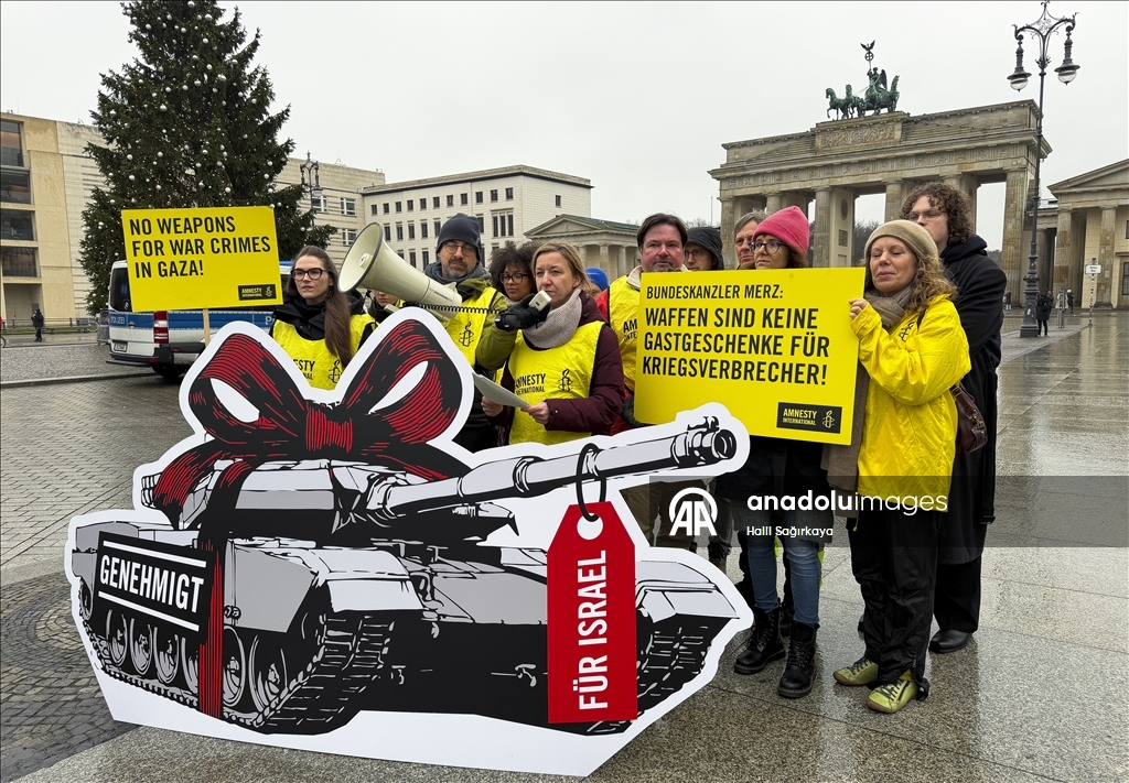 «Международная Амнистия» выразила протест против визита канцлера Германии Фридриха Мерца в Израиль