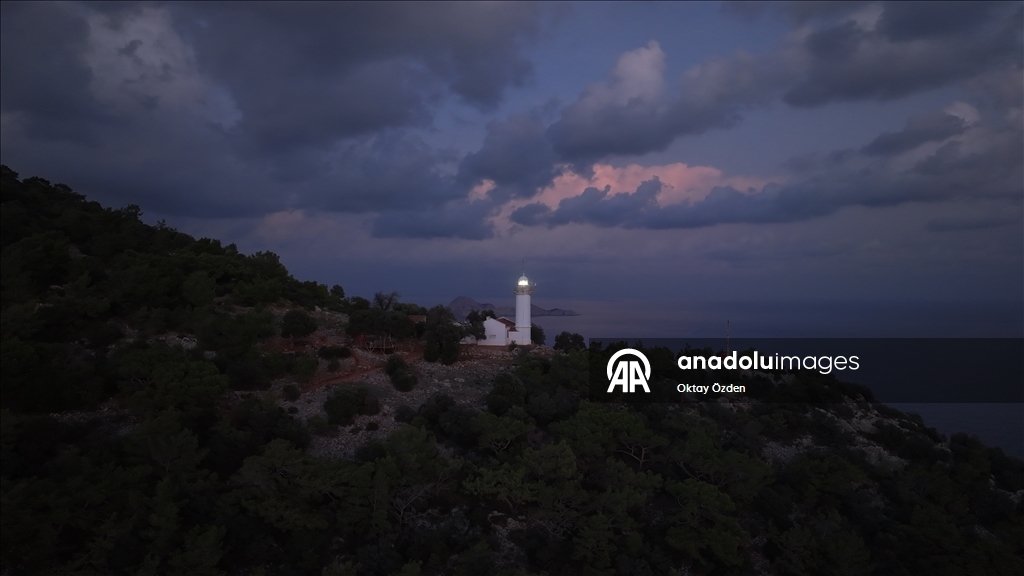 "Gelidonya'nın son fenercisi" ışıkları artık anılarını tazelemek için yakıyor