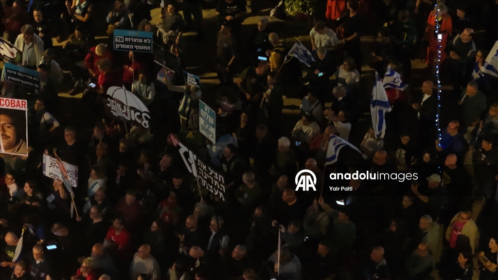 В Тель-Авиве прошла многотысячная акция в защиту израильской демократии