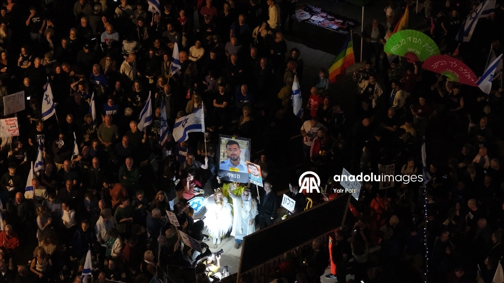 В Тель-Авиве прошла многотысячная акция в защиту израильской демократии