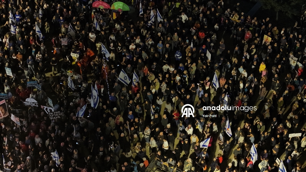 В Тель-Авиве прошла многотысячная акция в защиту израильской демократии