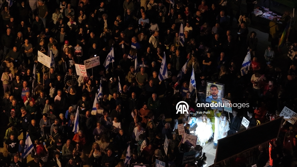 В Тель-Авиве прошла многотысячная акция в защиту израильской демократии