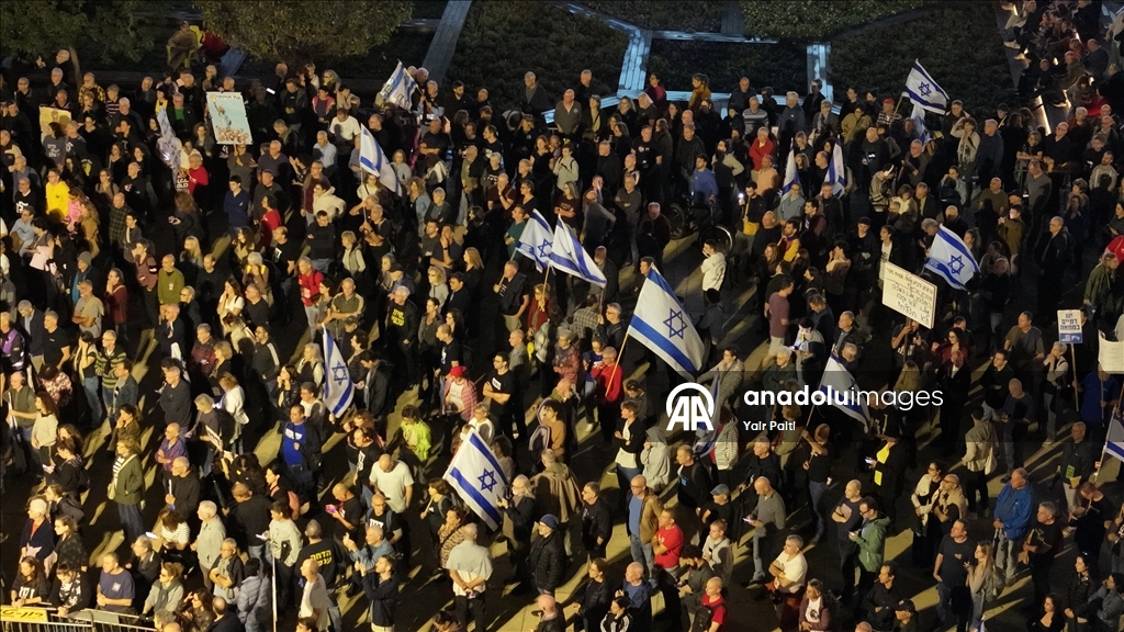 В Тель-Авиве прошла многотысячная акция в защиту израильской демократии