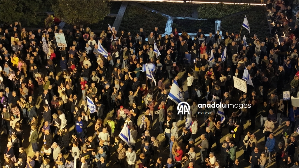 В Тель-Авиве прошла многотысячная акция в защиту израильской демократии
