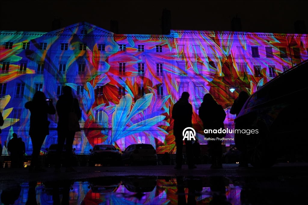 Фестиваль света в Лионе 