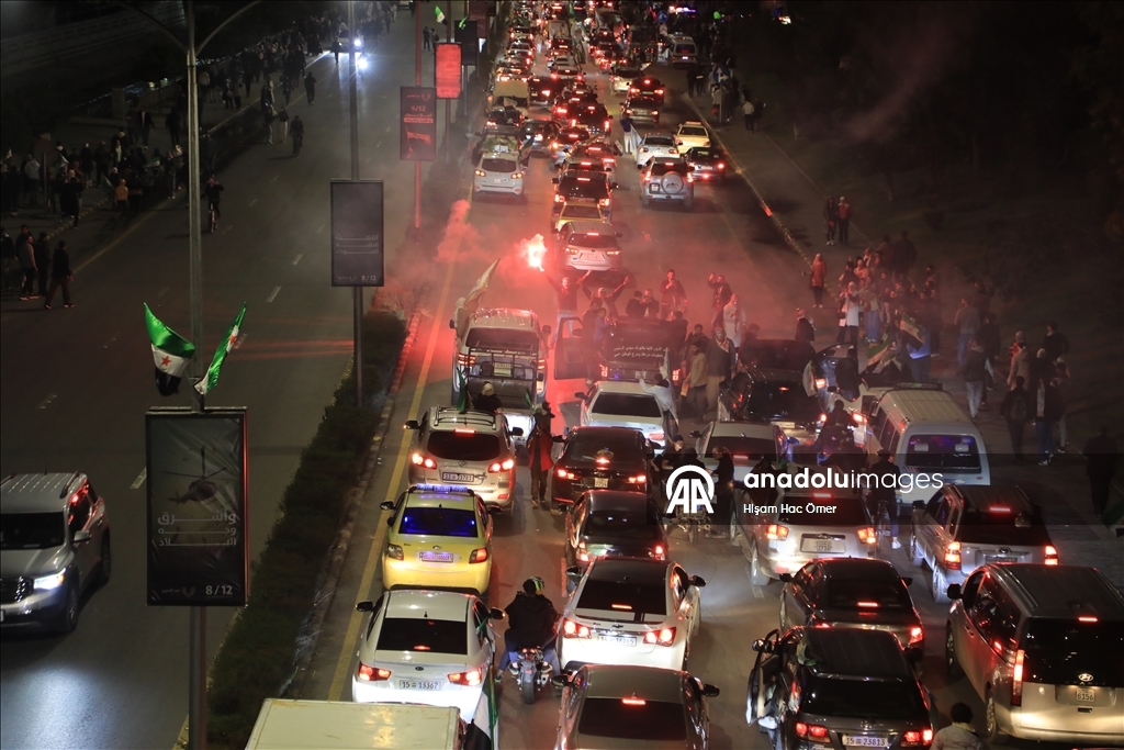 سوريا.. احتفالات واسعة بالذكرى الأولى لـ"النصر والتحرير"