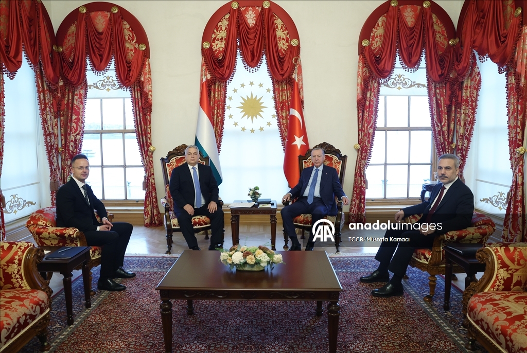 Cumhurbaşkanı Erdoğan, Macaristan Başbakanı Orban'ı kabul etti